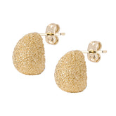 14K Gold Plated Double-Layer Sunflower Stud Earrings - Everyday Luxury for Work & Play - JS6
